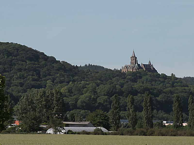 Lage im Harz der Ferienwohnung